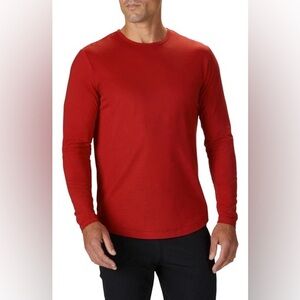 Cuts AO Curved Hem Long Sleeve T-Shirt Large